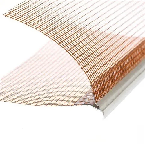 Eckperlen -PVC mit Glasfasernetzstuch